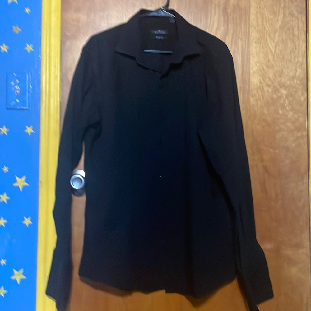 Marc Anthony Slim Fit Black dress shirt